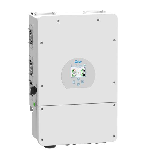 LCD Touch screen and buttons, easy operation. . Deye 5kw hybrid inverter
